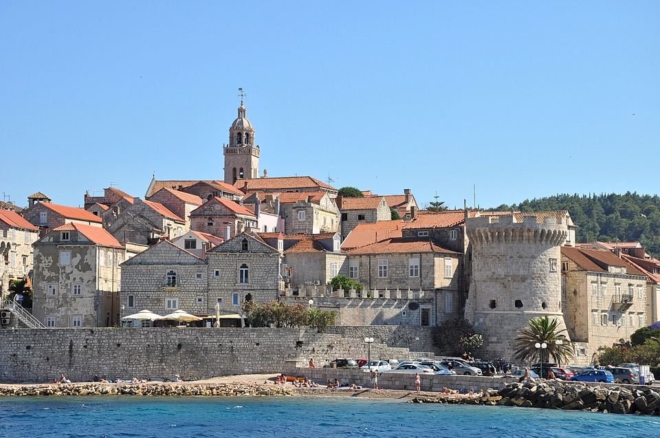 Korcula Old Town View