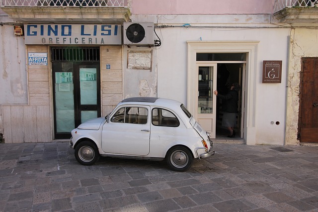 Fiat 500 Parking Puglia