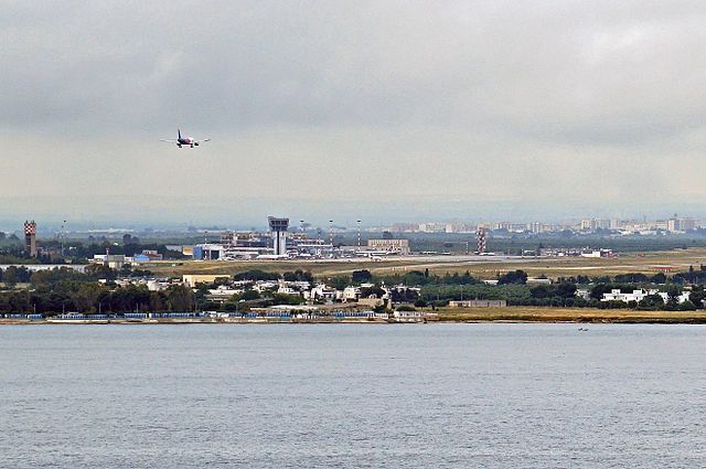 Bari Airports Seen from the Sea