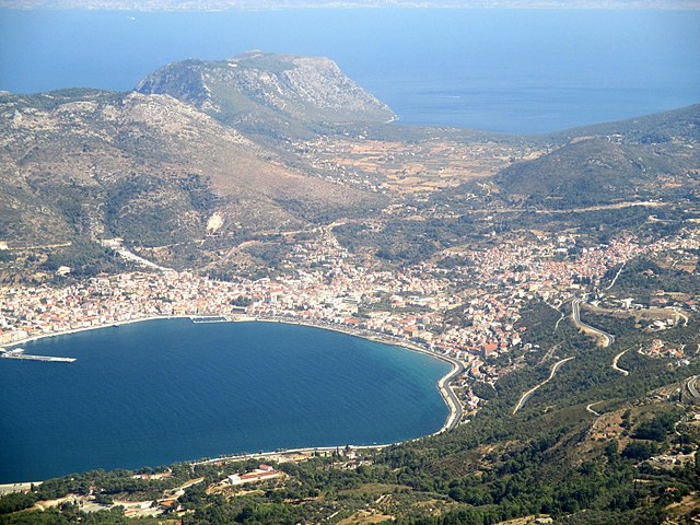 Aerial of Samos