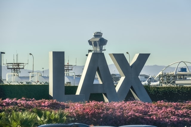 LAX Airport Sign
