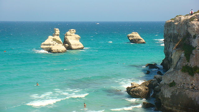 Two Sisters Rock at Torre dell'Orso