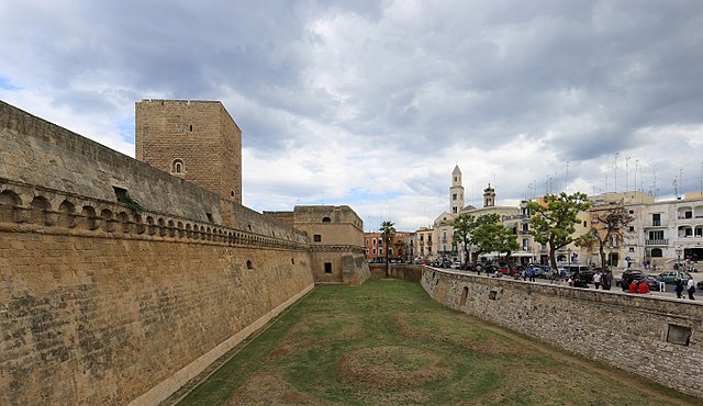 The Castle of Bari in Puglia