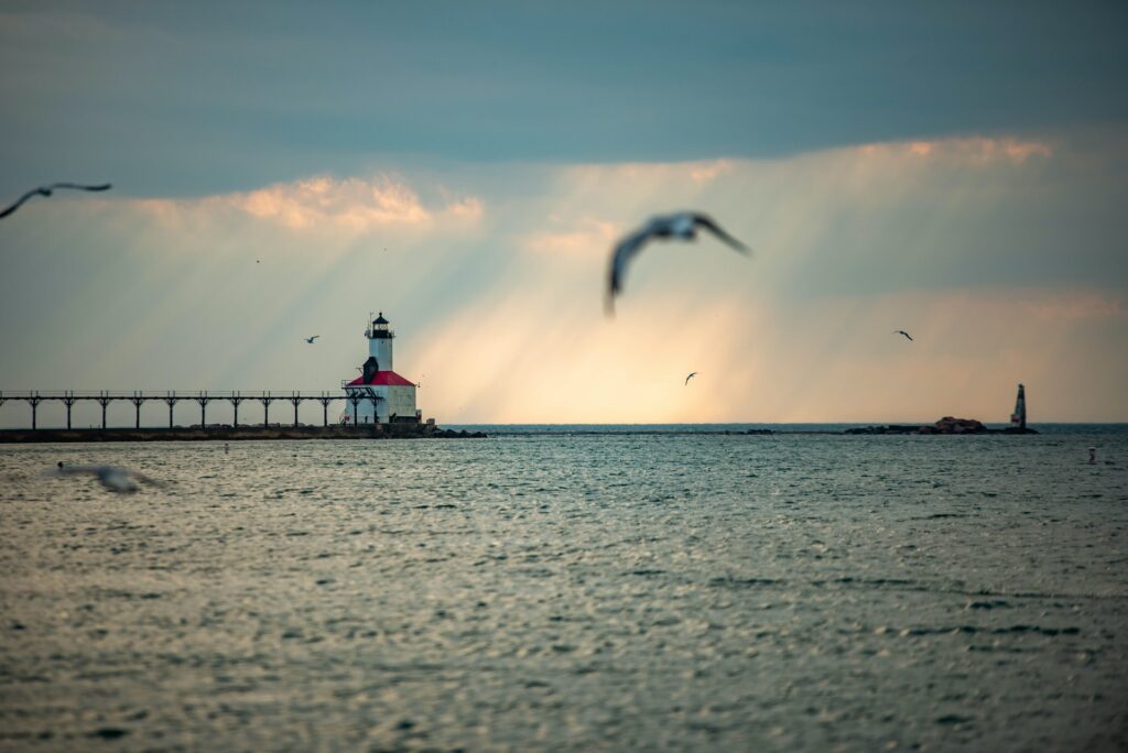 Beaches in Michigan City Featured Image