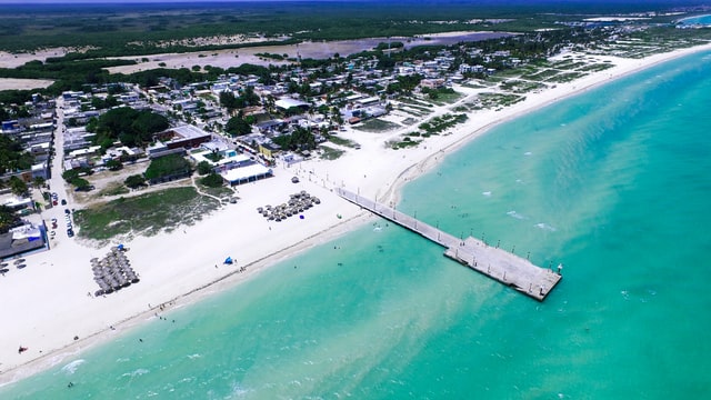 Sisal Beach Town in Yucatan