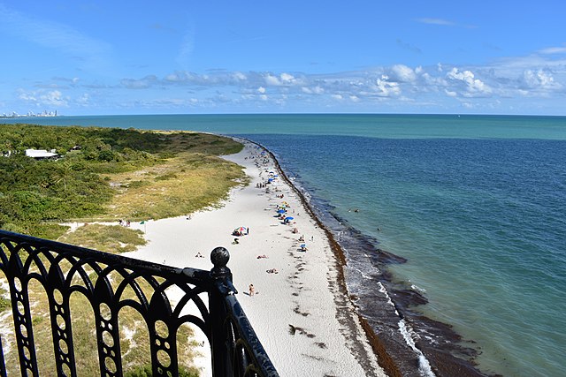 Beach View from Cape Florida Lighthouse