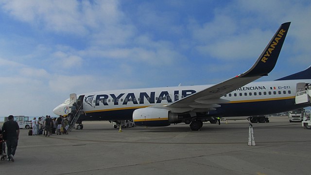 Ryanair at Almeria Airport