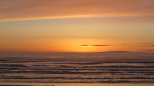 Oceanside Summer Sunset Oregon