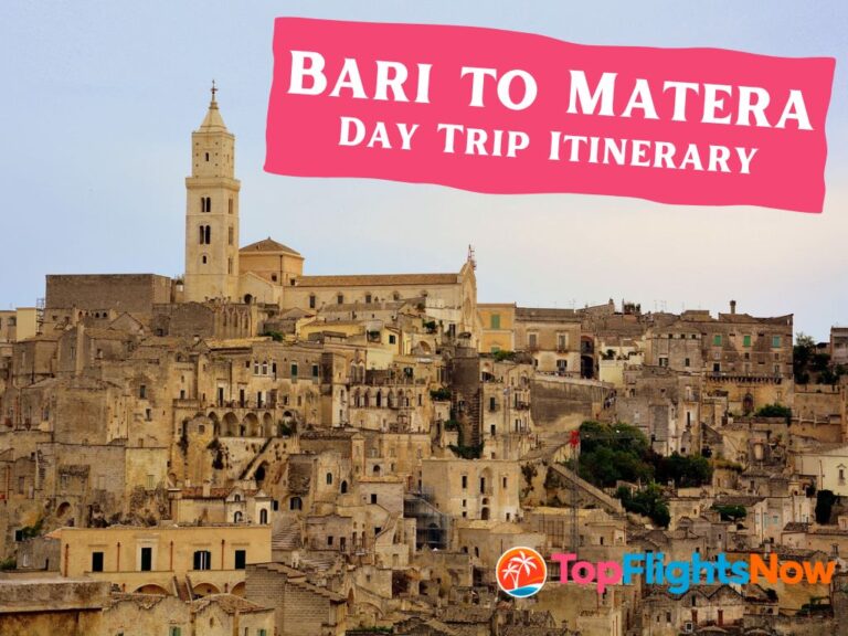 Bari to Matera Day Trip Itinerary – With a Beach Stop!