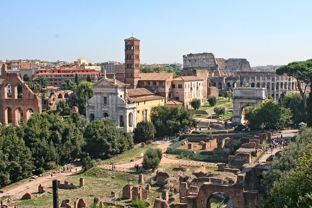 italy, rome, roman forum