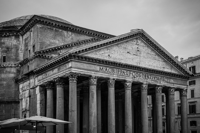 rome, pantheon, italy